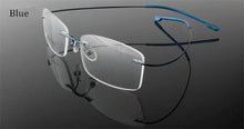 Carica l&#39;immagine nel visualizzatore di Gallery, Titanium Eyewear armacao para oculos de grau Frameless Titanium Alloy Eye Glasses Frame Optical Glasses Frames for Women and Men