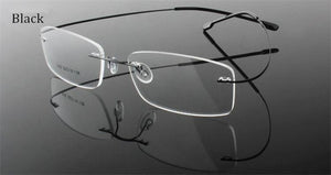 Titanium Eyewear armacao para oculos de grau Frameless Titanium Alloy Eye Glasses Frame Optical Glasses Frames for Women and Men