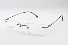 Load image into Gallery viewer, Titanium Memory Flexible Rimless Frame Eyeglasses Optical Prescription Glasses Spectacle for Women and Men Frame Shape Customed