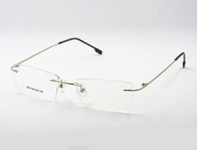 Load image into Gallery viewer, Titanium Memory Flexible Rimless Frame Eyeglasses Optical Prescription Glasses Spectacle for Women and Men Frame Shape Customed
