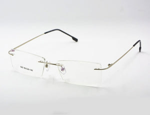 Titanium Memory Flexible Rimless Frame Eyeglasses Optical Prescription Glasses Spectacle for Women and Men Frame Shape Customed