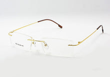 Load image into Gallery viewer, Titanium Memory Flexible Rimless Frame Eyeglasses Optical Prescription Glasses Spectacle for Women and Men Frame Shape Customed