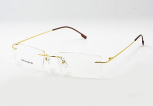 Titanium Memory Flexible Rimless Frame Eyeglasses Optical Prescription Glasses Spectacle for Women and Men Frame Shape Customed