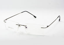 Load image into Gallery viewer, Titanium Memory Flexible Rimless Frame Eyeglasses Optical Prescription Glasses Spectacle for Women and Men Frame Shape Customed