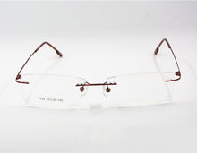 Load image into Gallery viewer, Titanium Memory Flexible Rimless Frame Eyeglasses Optical Prescription Glasses Spectacle for Women and Men Frame Shape Customed