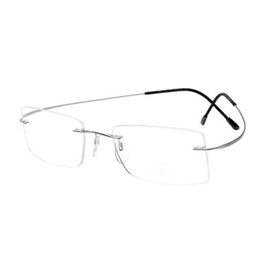 Titanium Optical frame Silhouette type hypoallergenic hingeless Glasses frame men women brand Ultra-light Eyeglasses frame