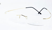 Load image into Gallery viewer, Titanium Optical frame Silhouette type hypoallergenic hingeless Glasses frame men women brand Ultra-light Eyeglasses frame