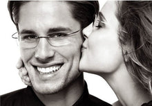 Load image into Gallery viewer, Titanium Optical frame Silhouette type hypoallergenic hingeless Glasses frame men women brand Ultra-light Eyeglasses frame