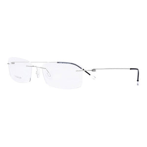 Titanium Rimless Rectangular Shape Eyeglasses Optical Frame for Men and Women Eyewear