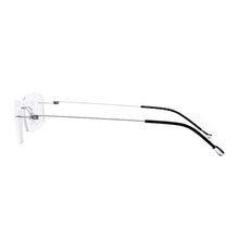 Load image into Gallery viewer, Titanium Rimless Rectangular Shape Eyeglasses Optical Frame for Men and Women Eyewear