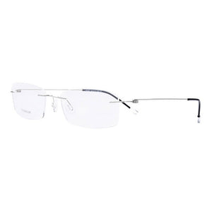 Titanium Rimless Rectangular Shape Eyeglasses Optical Frame for Men and Women Eyewear