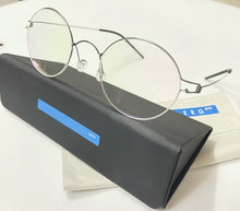 Load image into Gallery viewer, Titanium Screwless Eyeglasses Morten Brand Retro Round glasses Frame Men&#39;s Optical Feminino Myopia Gafas Prescription Spectacles