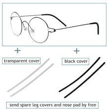 Load image into Gallery viewer, Titanium Screwless Eyeglasses Morten Brand Retro Round glasses Frame Men&#39;s Optical Feminino Myopia Gafas Prescription Spectacles