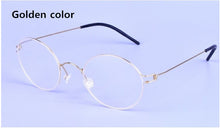 Load image into Gallery viewer, Titanium Screwless eyeglasses Morten Brand Retro Round glasses frame Men&#39;s Optical Feminino Myopia Gafas Prescription Spectacles