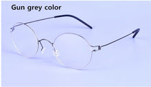 Load image into Gallery viewer, Titanium Screwless eyeglasses Morten Brand Retro Round glasses frame Men&#39;s Optical Feminino Myopia Gafas Prescription Spectacles