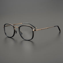 Load image into Gallery viewer, Titanium Vintage Square Optical Eyeglasses Frame Men Women&#39;s Full Rim Prescription Glasses Unisex Retro Japanese Myopia Eyewear