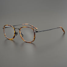 Load image into Gallery viewer, Titanium Vintage Square Optical Eyeglasses Frame Men Women&#39;s Full Rim Prescription Glasses Unisex Retro Japanese Myopia Eyewear