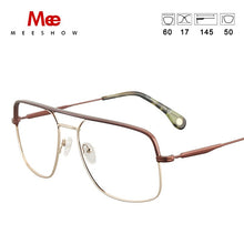 Load image into Gallery viewer, Titanium alloy Glasses Frame Men&#39;s oversize glasses prescription sun glasses myopia Eye glasses big size women Europe eyewear