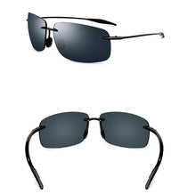 Load image into Gallery viewer, Titanium sunglasses 607 rimless square sunglasses 61-12-140  myopia reading sunglasses ultralight frame Driving glasses