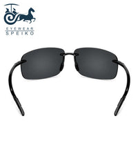 Load image into Gallery viewer, Titanium sunglasses 607 rimless square sunglasses 61-12-140  myopia reading sunglasses ultralight frame Driving glasses