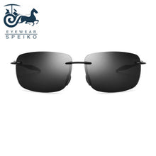 Load image into Gallery viewer, Titanium sunglasses 607 rimless square sunglasses 61-12-140  myopia reading sunglasses ultralight frame Driving glasses