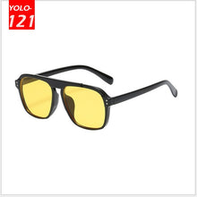 Load image into Gallery viewer, очки солнечные Toad Mirror Aviator Ocean Film Men and Women Sunglasses Net Red Sunglasses Women  Sunglasses