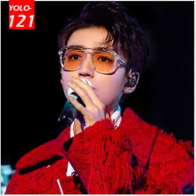 Load image into Gallery viewer, очки солнечные Toad Mirror Aviator Ocean Film Men and Women Sunglasses Net Red Sunglasses Women  Sunglasses