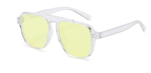 очки солнечные Toad Mirror Aviator Ocean Film Men and Women Sunglasses Net Red Sunglasses Women  Sunglasses  Plastic