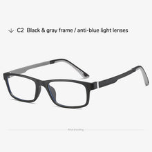 Load image into Gallery viewer, Toketorism Quality Flexible Lightweight Frame Anti Blue Light Computer Glasses for Unisex 3055