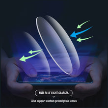 Load image into Gallery viewer, Toketorism Quality Flexible Lightweight Frame Anti Blue Light Computer Glasses for Unisex 3055