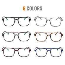 Load image into Gallery viewer, Toketorism Vintage Glasses Woman Man Double Bridge Retro Eyeglasses Lightweight Optical Frame 0342