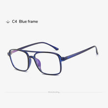 Load image into Gallery viewer, Toketorism Vintage Glasses Woman Man Double Bridge Retro Eyeglasses Lightweight Optical Frame 0342