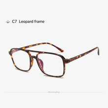 Load image into Gallery viewer, Toketorism Vintage Glasses Woman Man Double Bridge Retro Eyeglasses Lightweight Optical Frame 0342