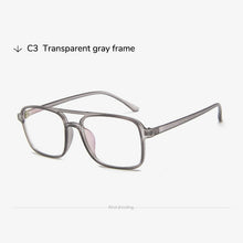 Load image into Gallery viewer, Toketorism Vintage Glasses Woman Man Double Bridge Retro Eyeglasses Lightweight Optical Frame 0342
