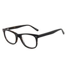 Load image into Gallery viewer, Toketorism rectangle acetate mens quality plain eyeglassses for Optics  prescription glasses frames