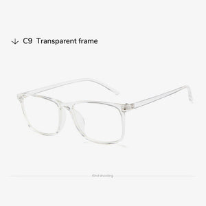 Toketorism transparent glasses prescription optical eyeglasses frame spectacle for men and women 2142
