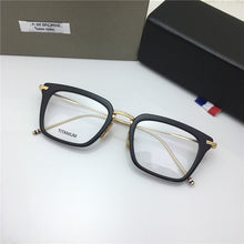 Load image into Gallery viewer, Tom Brand York TBX916 Fashional Square Eyeglasses metal Frame Men Women Classic Optical Prescription Eyewear Original box