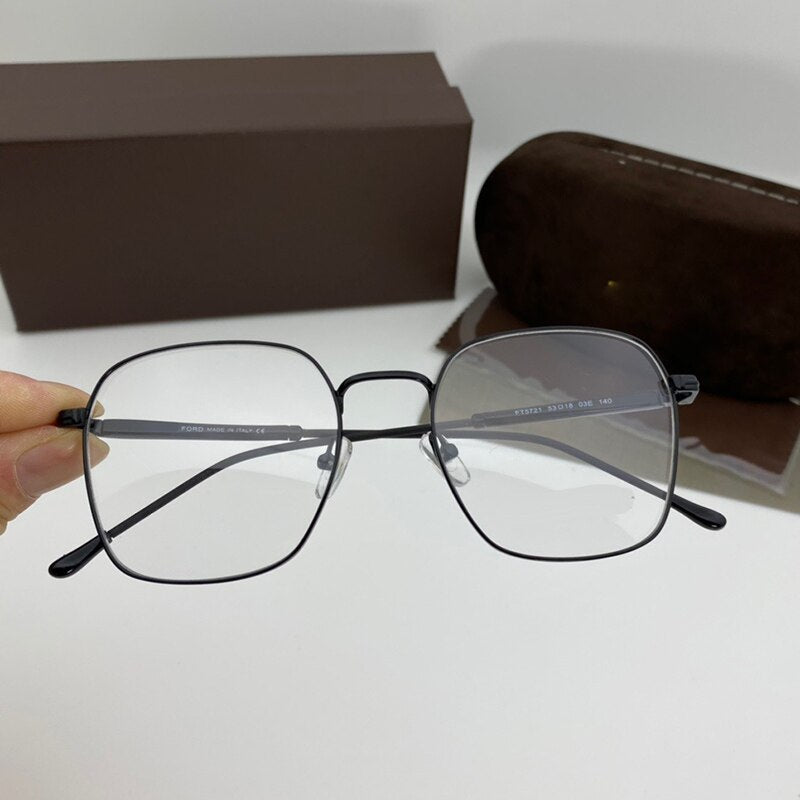 Tom Design Oversized Glasses Frame For Men women Big Myopia Optical Frame Myopia Prescription Computer Eyewear TF5721 With box