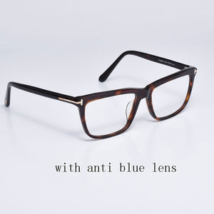 Tom For Man Optical Eyeglasses Frames Forde Square Acetate Women Reading Myopia Prescription Glasses TF5407 With Box