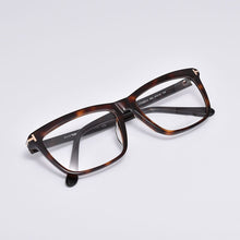 Carica l&#39;immagine nel visualizzatore di Gallery, Tom For Man Optical Eyeglasses Frames Forde Square Acetate Women Reading Myopia Prescription Glasses TF5407 With Box