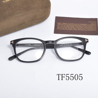 Tom For Optical Eyeglasses Frames Forde Acetate Women Men Reading Myopia Prescription TF5505 EyeGlasses With Case