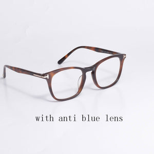 Tom For Optical Eyeglasses Frames Forde Acetate Women Men Reading Myopia Prescription TF5505 EyeGlasses With Case
