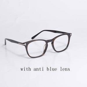 Tom For Optical Eyeglasses Frames Forde Acetate Women Men Reading Myopia Prescription TF5505 EyeGlasses With Case