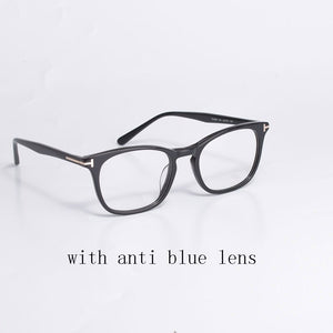 Tom For Optical Eyeglasses Frames Forde Acetate Women Men Reading Myopia Prescription TF5505 EyeGlasses With Case