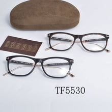 Carica l&#39;immagine nel visualizzatore di Gallery, Tom For Optical Eyeglasses Frames Forde  Acetate Women Men Reading Myopia Prescription TF5530 EyeGlasses With Case