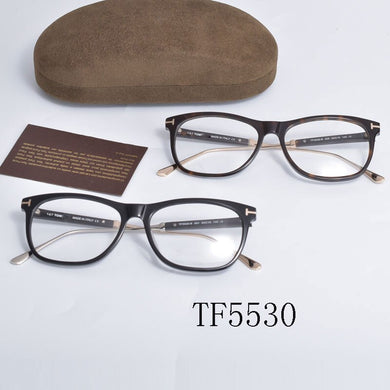 Tom For Optical Eyeglasses Frames Forde  Acetate Women Men Reading Myopia Prescription TF5530 EyeGlasses With Case