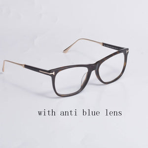 Tom For Optical Eyeglasses Frames Forde  Acetate Women Men Reading Myopia Prescription TF5530 EyeGlasses With Case