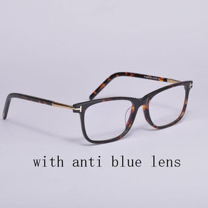 Tom For Women Man Optical Eyeglasses Frames Forde Acetate Anti Blue Lens Reading Myopia Prescription Glasses TF5398