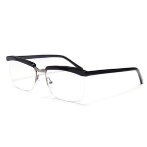 Tom Hardy Movie The Legend Eyeglasses Frame for Men Zero Diopter Anti Blue Ray Blocking Computer Glasses Light Blue Sunglasses