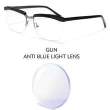 Load image into Gallery viewer, Tom Hardy Movie The Legend Eyeglasses Frame for Men Zero Diopter Anti Blue Ray Blocking Computer Glasses Light Blue Sunglasses